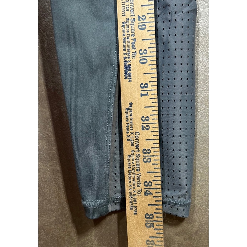 Fabletics Womens Small Gray‎ High Waisted Workout Leggings Drawstring Activewear - Picture 7 of 16